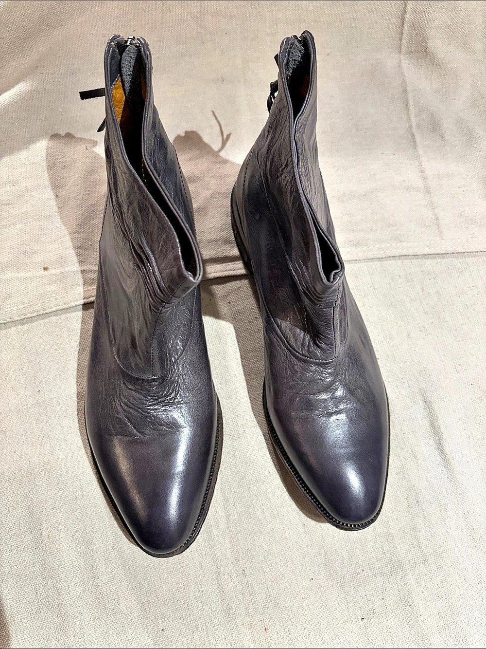 Blackstone Leather Chelsea Boots Black